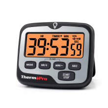 ThermoPro TM01 Kitchen Timer Digital Cooking Timer with Large LCD Disp