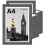 A4 Photo Frame, Dark Grey, Pack of 24, Picture Frame, Certificate, Art 1