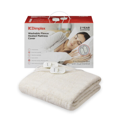 Dimplex Dimplex DXMCDBD Heated Under Blanket - Double, Machine Washable Electr