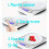 Kitchen Scales Digital, 11lb/5kg Ultra Thin Food/Cooking/Baking Scale, 6