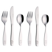 Exzact Children's Cutlery Stainless Steel 6pcs Set/Kids