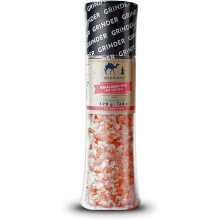Silk Route Spice Company Himalayan Pink Salt Giant Spice Grinder - 390g/13.8oz Easy to Use Pink Salt Mill Fresh Himalayan Salt Contains Essential Min