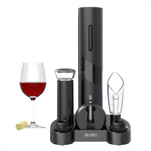 AIKARO - Electric Wine Bottle Opener Automatic Electronic Corkscrew, B