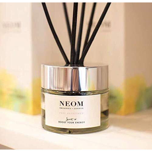 Neom  NEOM- Feel Refreshed Reed Diffuser, 100ml | Lemon & Basil | Essential 1