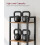 VASAGLE VASAGLE 6-Tier Bookshelf, Bookcase, Shelving Unit, for Office, Study, 7