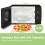 COMFEE' Black Compact Microwave Oven 700W with Manual Control - 20L Co 5