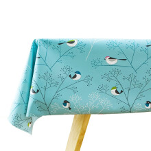 Plenmor Table Cloth Wipeable Tablecloth Waterproof Plastic Wipe Clean