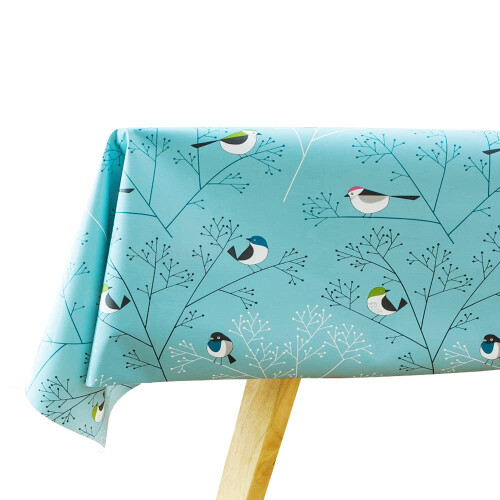 Plenmor Table Cloth Wipeable Tablecloth Waterproof Plastic Wipe Clean