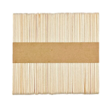 ZHIYE Natural Wooden Lollipop Sticks, 50pcs Ice Cream Sticks with