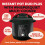 Instant Pot Duo Plus with WhisperQuiet Multi-Cooker 5.7L - Black, Elec 2