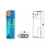 ezkart | Pack of 5 - Multipack Assorted Colour Lighters with 3