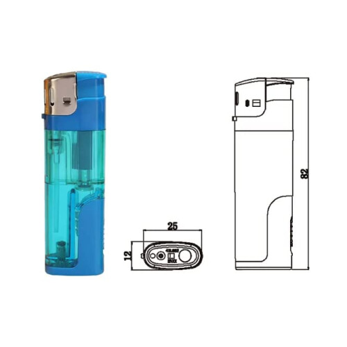 ezkart | Pack of 5 - Multipack Assorted Colour Lighters with 2