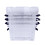 BARGAIN FACTORY 4 x Clear Plastic Storage Container Large Boxes With L 4