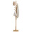 VASAGLE VASAGLE Coat Rack, Solid Wood Coat Stand, Free Standing Hall Coat Tree 1
