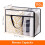 Lifewit 3 Pack Clear Plastic Storage Bags, 110L Foldable Clothes Stora 3