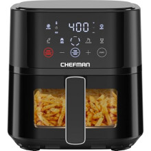 Chefman Air Fryer – 4 QT Compact Airfryer for Quick & Easy Meals, Feat