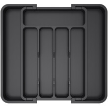 Lifewit Cutlery Drawer Organiser, Extendable Cutlery Tray, 7 Compartme