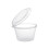 Concept4u Reusable Plastic Pots *CHOOSE YOUR SIZE* | Round Plastic Foo 2