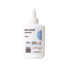 Hawksbill Washable PVA Glue 120ml – Non-Toxic Glue for Arts Crafts & C