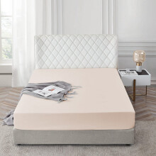 AR Ware Double Fitted Sheet 100% Egyptian Cotton 300 TC, Breathable De