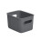 TATAY Plastic Storage Basket 1.5 L Baobab | Organizer Box | Integrated 1