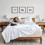 AR Ware Double Fitted Sheet 100% Egyptian Cotton 300 TC, Breathable De 5