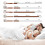 AR Ware Double Fitted Sheet 100% Egyptian Cotton 300 TC, Breathable De 4
