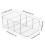 Vtopmart Food Storage Containers, Clear Plastic Storage Containers for 2