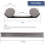 Draft Excluder for Doors-94cm,Double Sided Draught Excluder for Bottom 3
