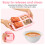 2 Pack Extra Large Soup Containers for Freezing, Silicone Cube Soup Fr 7