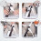 MIULEE Velvet Cushion Covers Throw Pillow Case Soft Modern Decorative 5