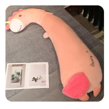 Body Pillow for Side Sleepers 63in Plush Animal Design with Ergonomic Support and Washable Cover