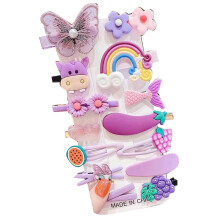 Όμορφα κλιπ μαλλιών Kawaii με ζωάκια για κορίτσια, κλιπ μαλλιών ρητίνης υψηλής