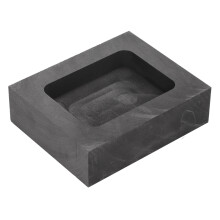 Gold And Silver Melting Graphite Ingot Mold High Quality Crucible For Casting Refining With Thermal Stability Heat Resistant Up To 2000C Non
