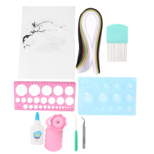 Quilling Tools DIY Paper Quilling Set with Storage Box Smooth Paper Stiffness High Quality Beginner Friendly Craft Time with Family Home Decoration
