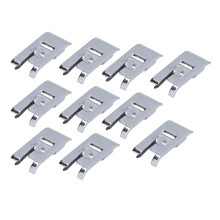 Sewing Machine Presser Foot Snap On Type With Wide Needle Slot And Elastic Insertion Capability Straight Stitch Foot Zig Zag Foot For Domestic