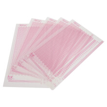 Ponskaart voor breimachine, transparante naailiniaal, verbeterd voor Silverreed SK500, SK860, SK830, patroonoverdracht, sandwichlijnschaal, 24-pins