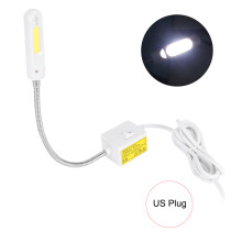 Flexible Gooseneck Led Lamp For Sewing Machine Bright Daylight Work Light Magnetic Mount With Dimming Function Strong Magnetic Base Eye Protection