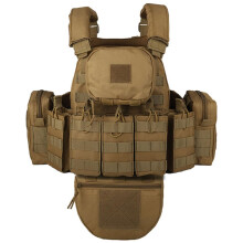 Multifunctional Tactical Airsoft Paintball Vest Outdoor Removable CS Molle Breathable Quick Adjustable for Airsoft 02
