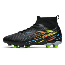 (711-L-Black, 35) Professional Football Boots Man Soccer Shoes Adult's Society Football Cleat Ultralight Training Soccer Sneakers Outdoor 2025 Hot