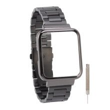 Huipputekninen pintakäsitelty metalliranneke Xiaomi Redmi Watch2Liten kanssa, kestävä ruostumattomasta teräksestä valmistettu ranneke