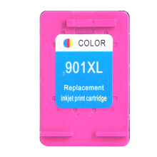 Vervangende inktcartridge met hoge capaciteit voor HP901XL, goede afdrukkwaliteit, gereviseerde inktcartridge compatibel met Officejet 4500J4580