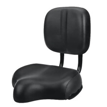 Bikee Backrest Seat, Oversize Backrest, Tricycle Saddle with Back Support, Universal Comfort Cushion for RoadBike