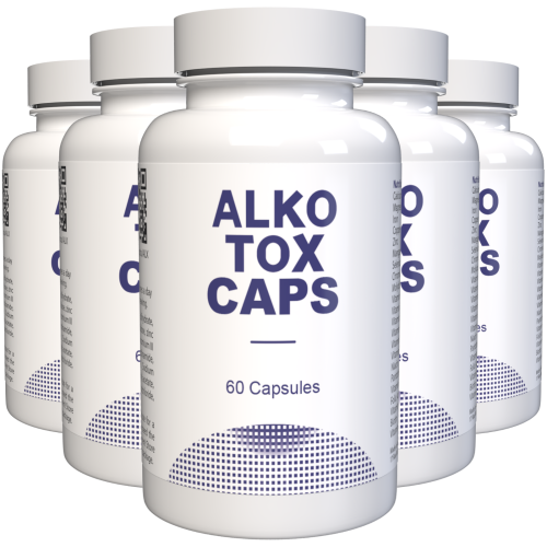 Alkotox - 22 Βιταμίνες & Μέταλλα - 300 Κάψουλες (5 τμχ)