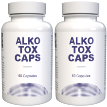 Alkotox - 120 Capsule (Pachet de 2) - Formula Elvetiana - 22 Vitamine si Minerale - Complex Vegetal
