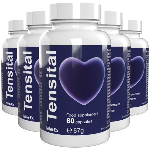 TENSITAL BLUE - 22 Βιταμίνες & Μέταλλα - 300 Κάψουλες (5 τμχ)