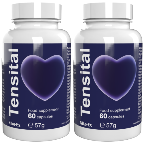 TENSITAL BLUE - 22 Βιταμίνες & Μέταλλα - 120 Κάψουλες (2 τμχ)