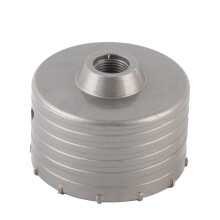 Betonschneider mit Bohrkrone 100 mm aus Kohlenstoffstahl Wand- und Wandbohrer für Bohrmaschine