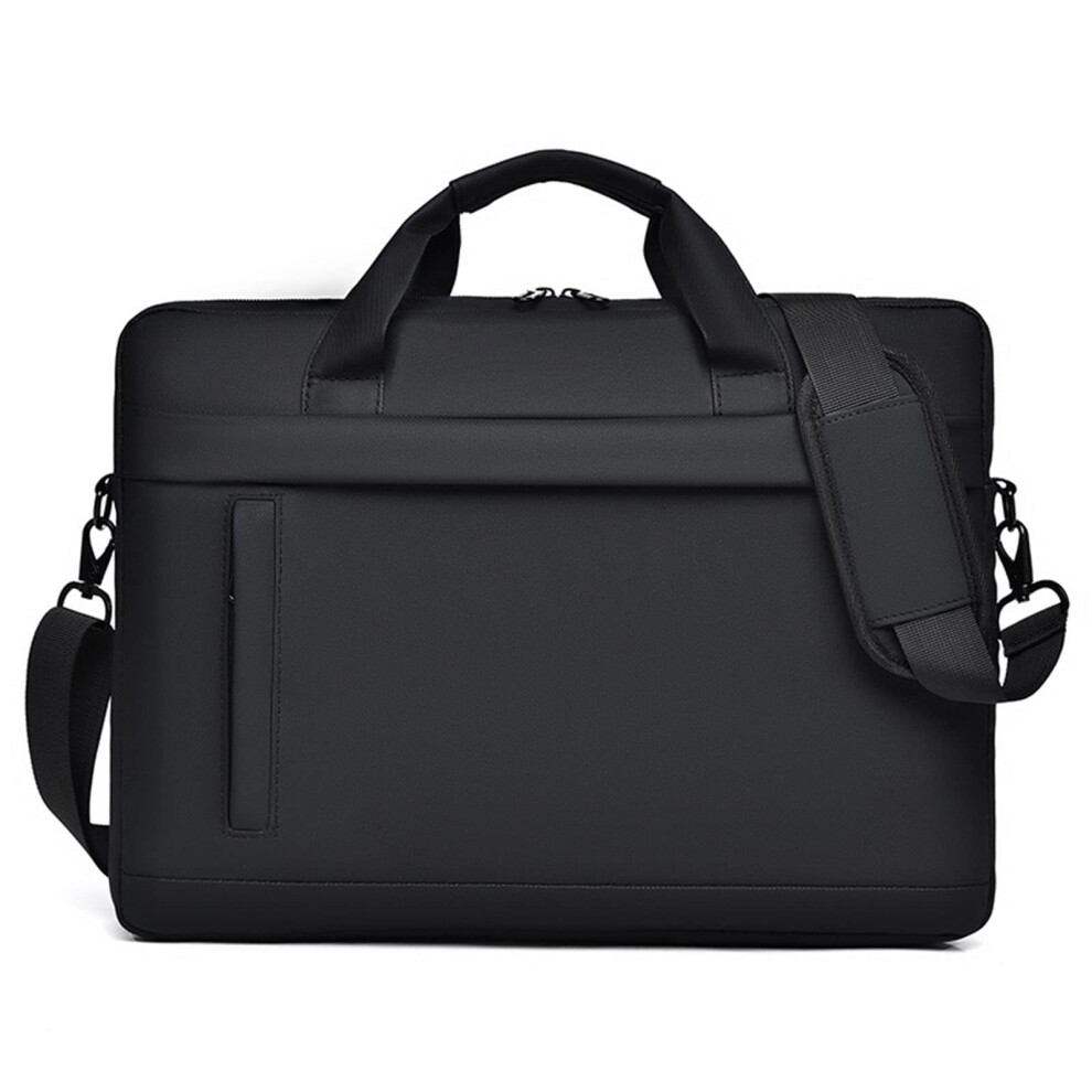 Laptop Sleeve 15.6 Inch Laptop Protective Shoulder Bag Carrying Case For Men Shockproof Notebook Black 9187378560624
