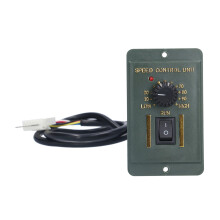 Controlador de velocidade variável para motor CA de ventiladores de exaustão em linha com proteção contra sobrecarga, display LED de alta